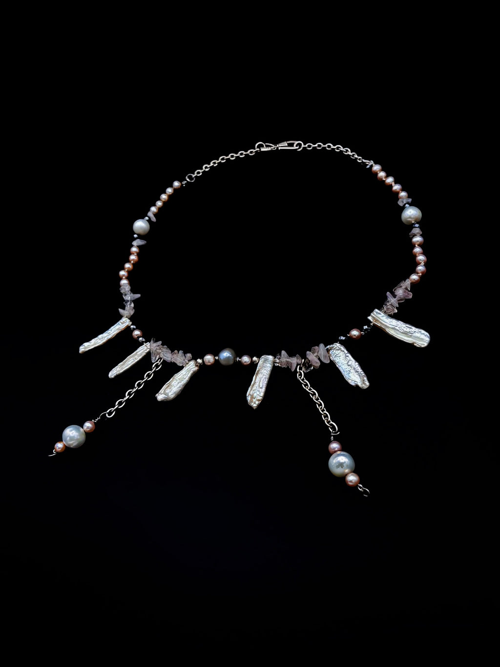 GLACIER ROSE NECKLACE