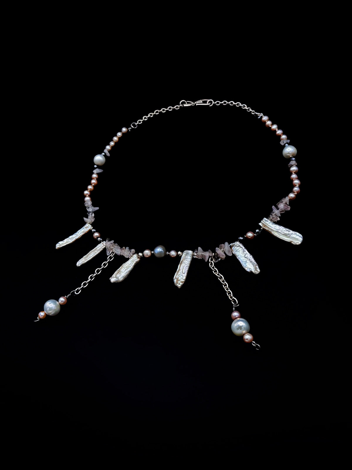 GLACIER ROSE NECKLACE