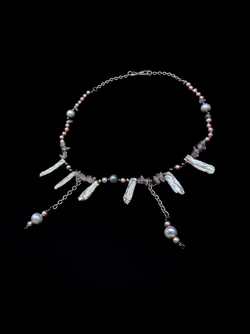 GLACIER ROSE NECKLACE