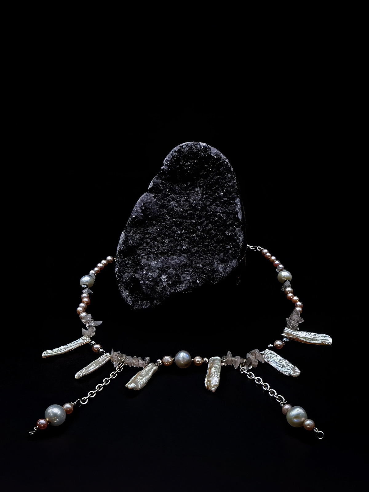 GLACIER ROSE NECKLACE